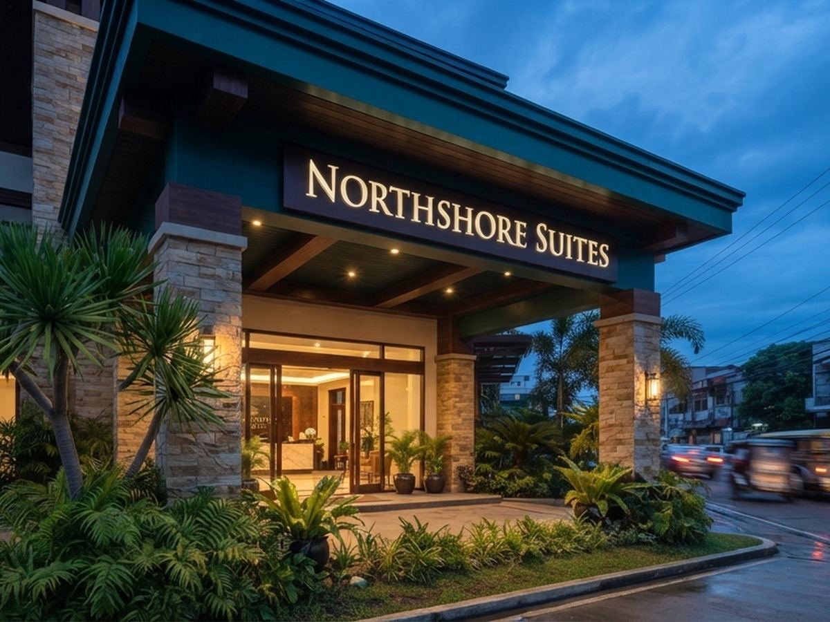 Northshore Suites — Arrival Sequence Signage — project photo